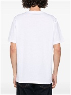 PS PAUL SMITH - Skull Stripe Print Cotton T-shirt