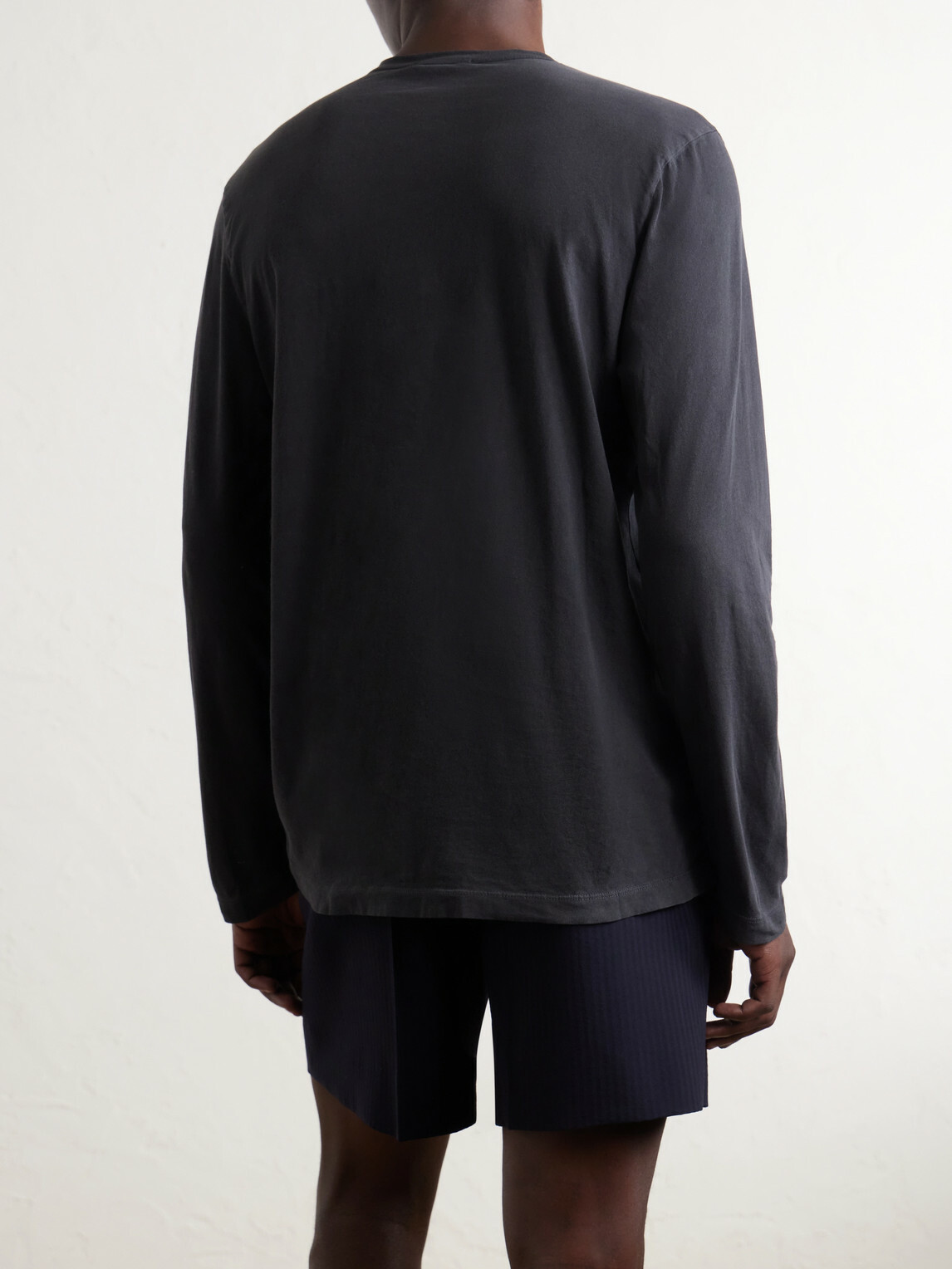 James Perse - Cotton-Jersey T-Shirt - Black