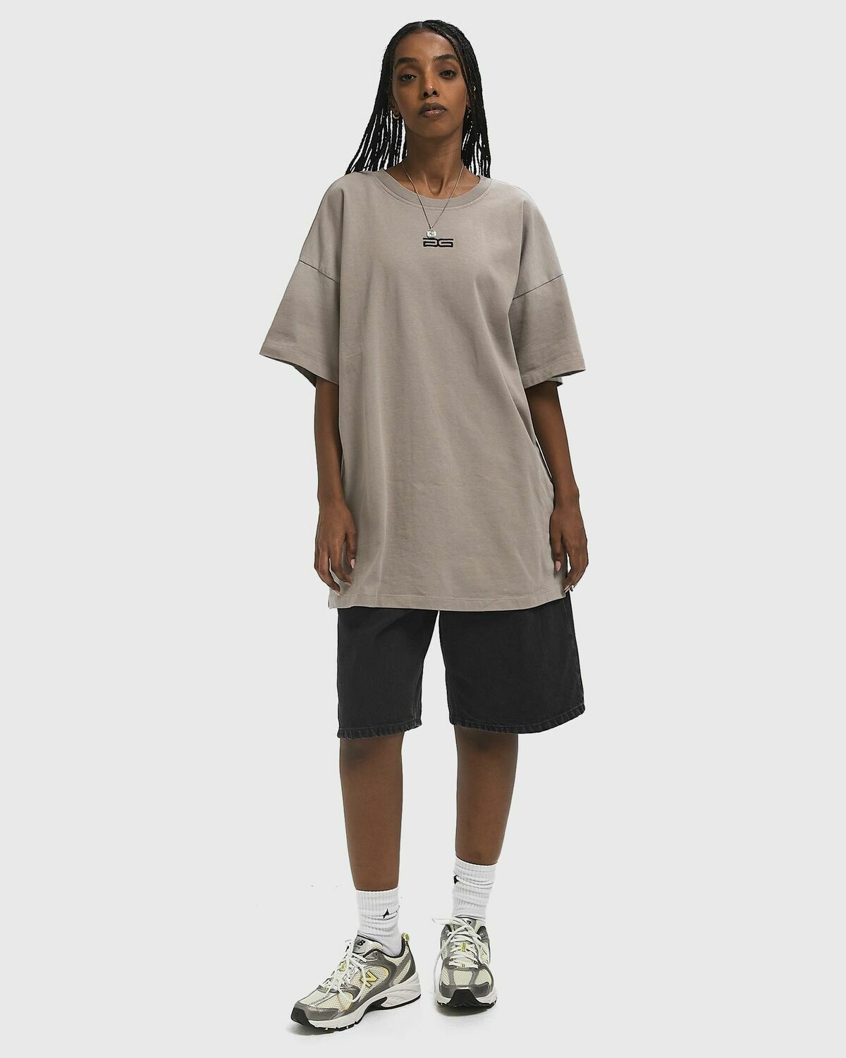 Gestuz KILJA OZ TEE Grey Womens Shortsleefe