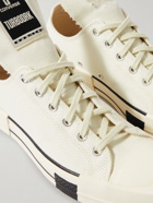Rick Owens - Converse TURBODRK Chuck 70 Rubber-Trimmed Canvas Sneakers - White