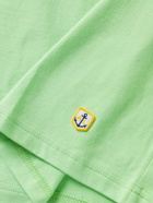 Armor Lux - Callac Logo-Appliquéd Organic Cotton-Jersey T-Shirt - Green