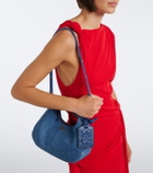 Ganni Mini denim tote bag