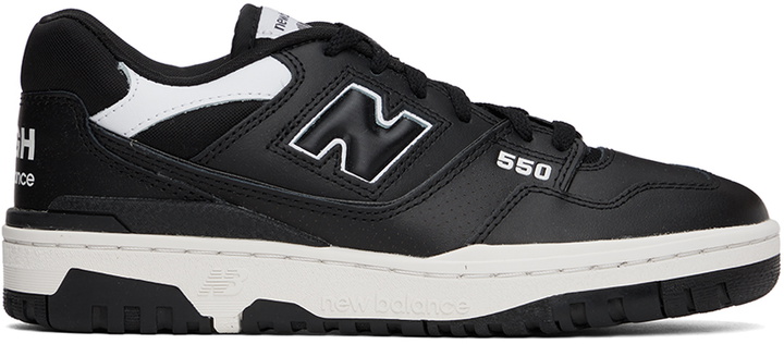 Photo: Comme des Garçons Homme Black New Balance Edition BB550 Sneakers