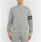 Kingsman - Todd Snyder Champion Harry's Fleece-Back Cotton-Blend Jersey Zip-Up Sweatshirt - Gray