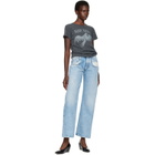 Maison Margiela Gray Bird Fitted T-shirt