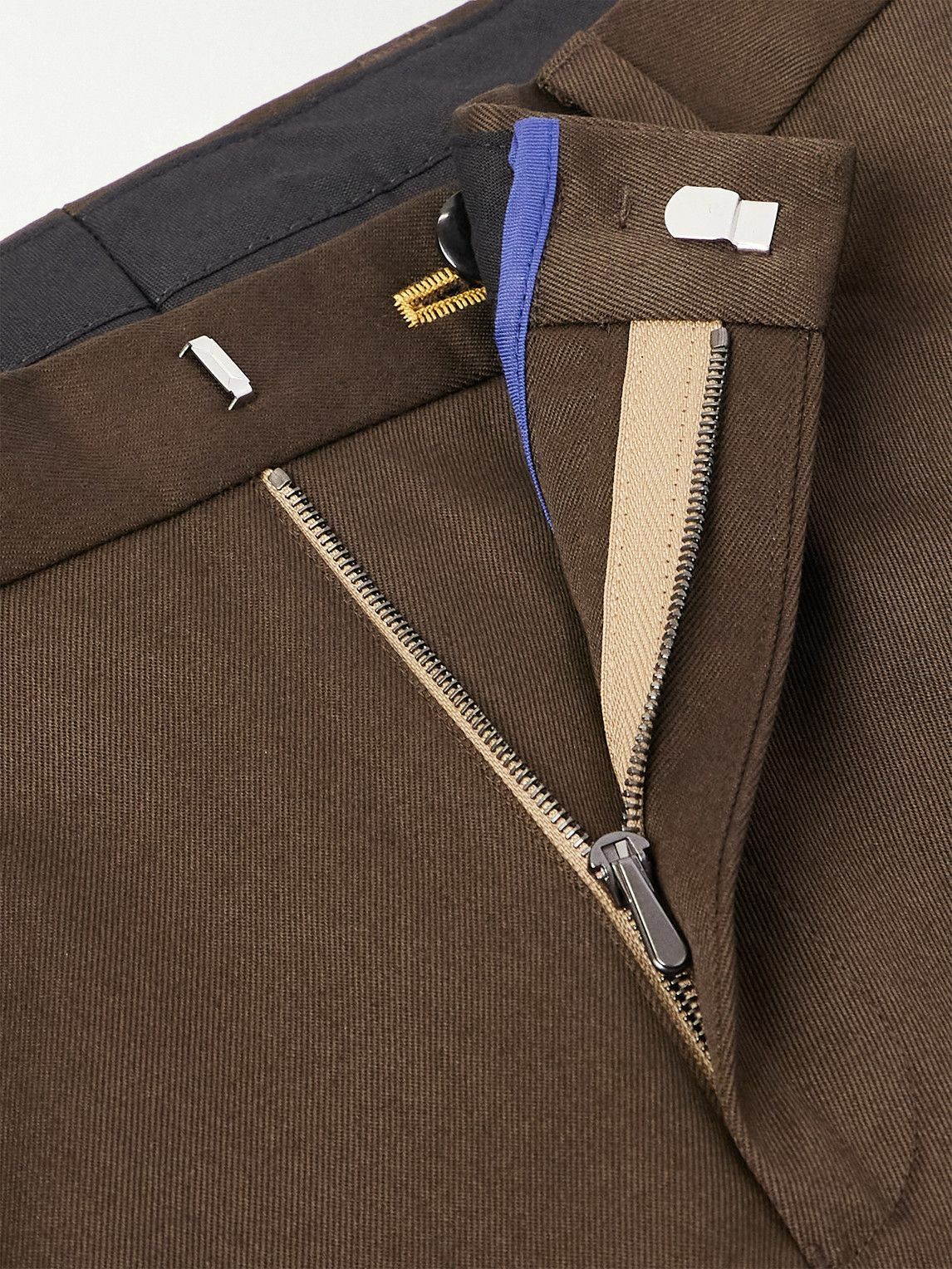 Paul Smith - Slim-Fit Cotton-Blend Twill Chinos - Brown