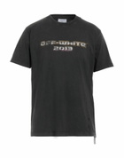 Off-white Mens T-shirt in Grey