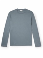 Club Monaco - Refined Cotton-Jersey T-Shirt - Blue