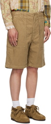 Engineered Garments Khaki Fatigue Shorts