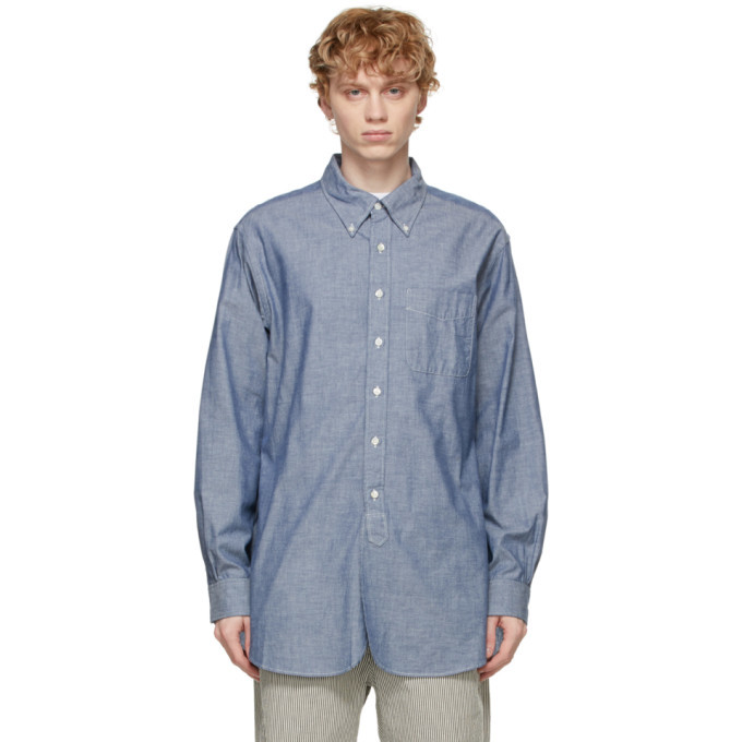 Engineered Garments Blue Chambray 19th Century BD Shirt Engineered