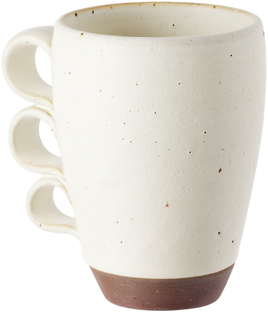 Perla Valtierra White Ribete Rosetta Mug