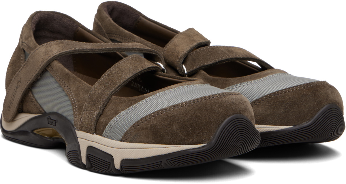 OUR LEGACY Brown Sweetheart Dress Sneakers