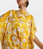 Dolce&Gabbana Majolica silk kaftan