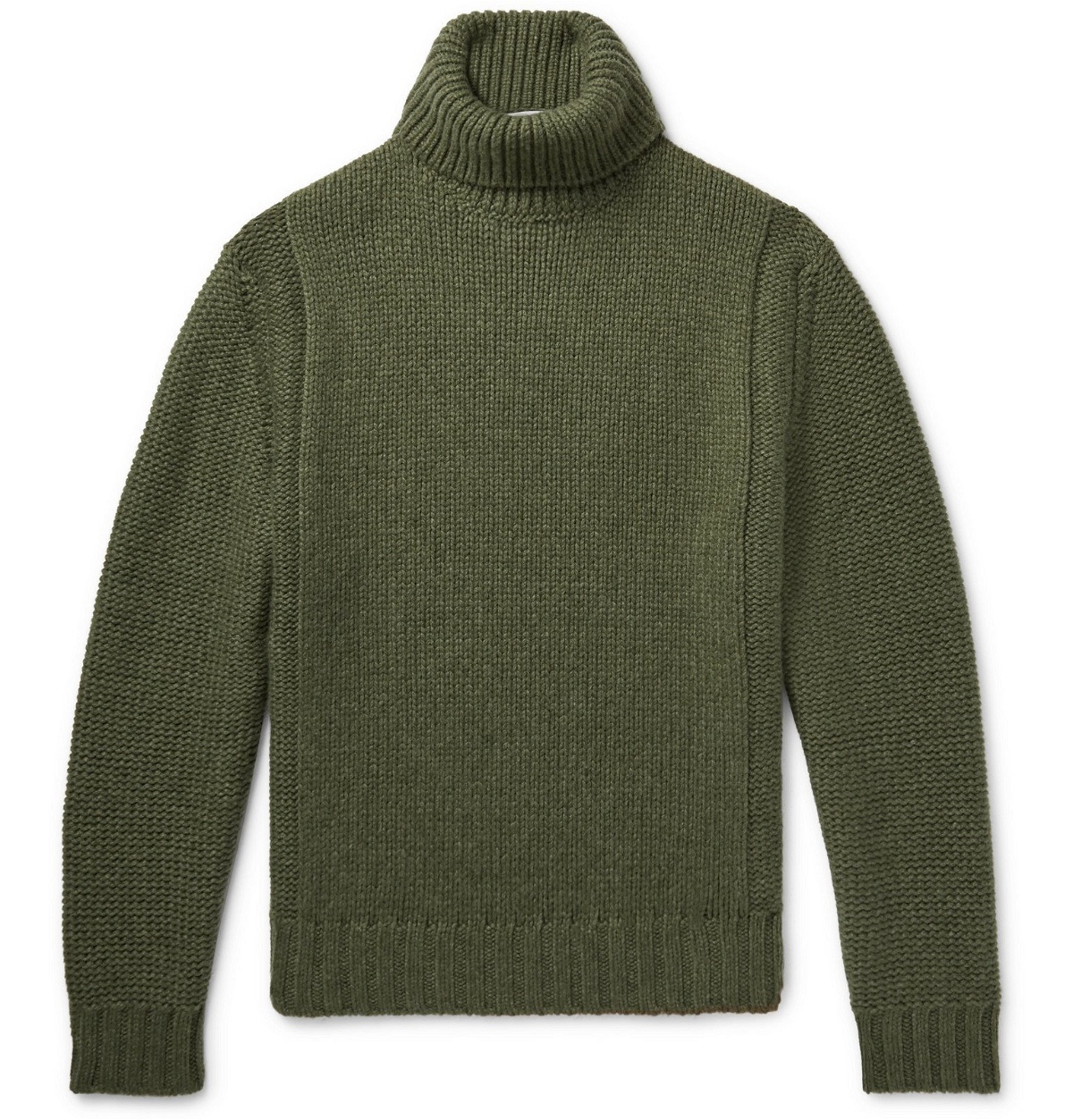 Brioni - Cashmere Rollneck Sweater - Green Brioni