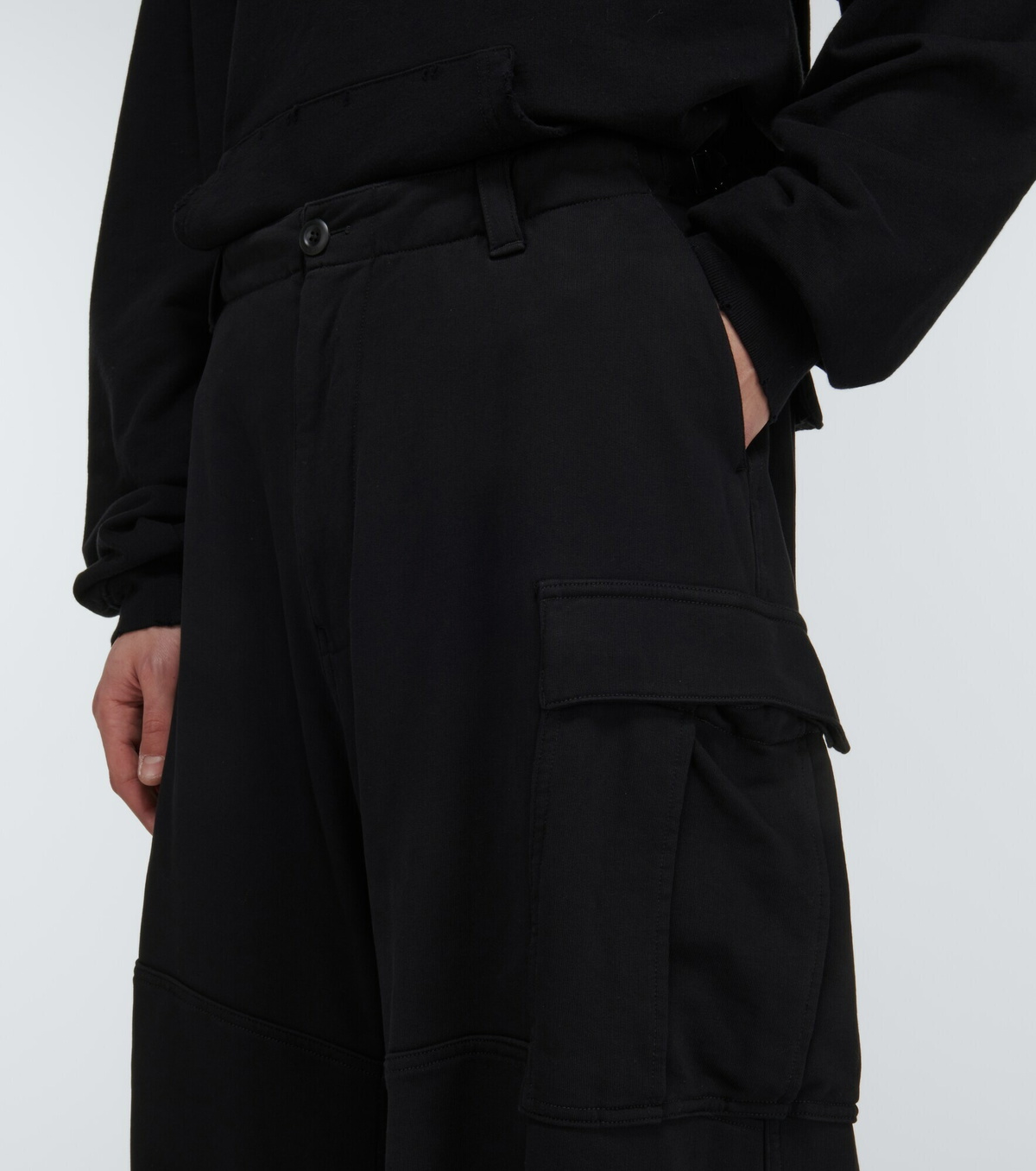 Balenciaga - Denim sweatpants Balenciaga