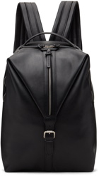 Officine Creative Black Jules 001 Backpack