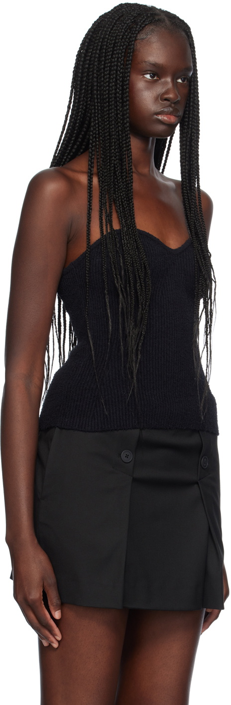 WARDROBE.NYC Black Sweetheart Tank Top