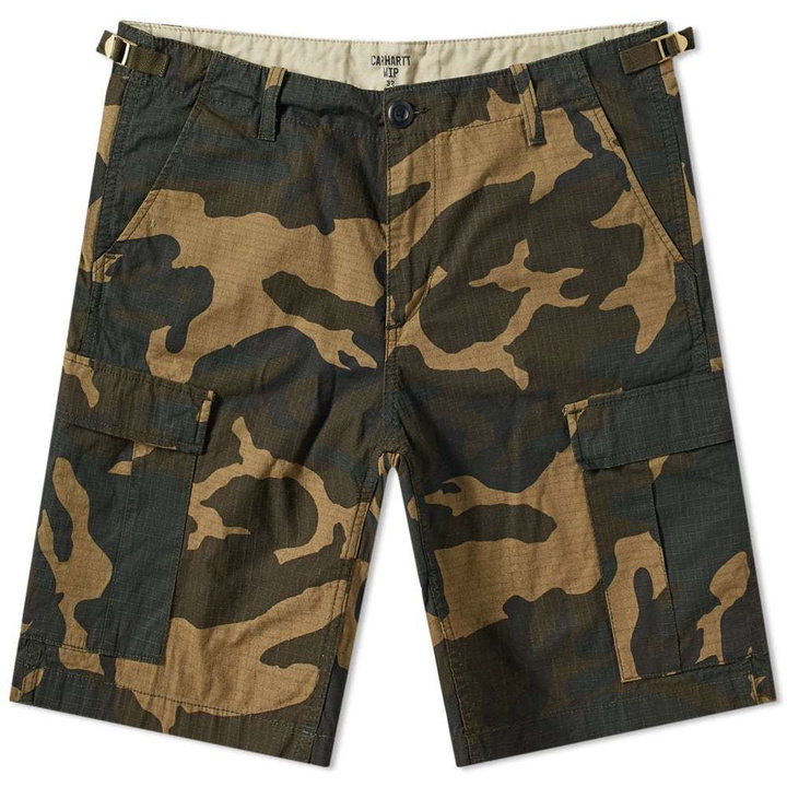 Photo: Carhartt Aviation Short Camo Laurel