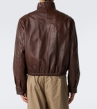 Lemaire Harrington leather jacket