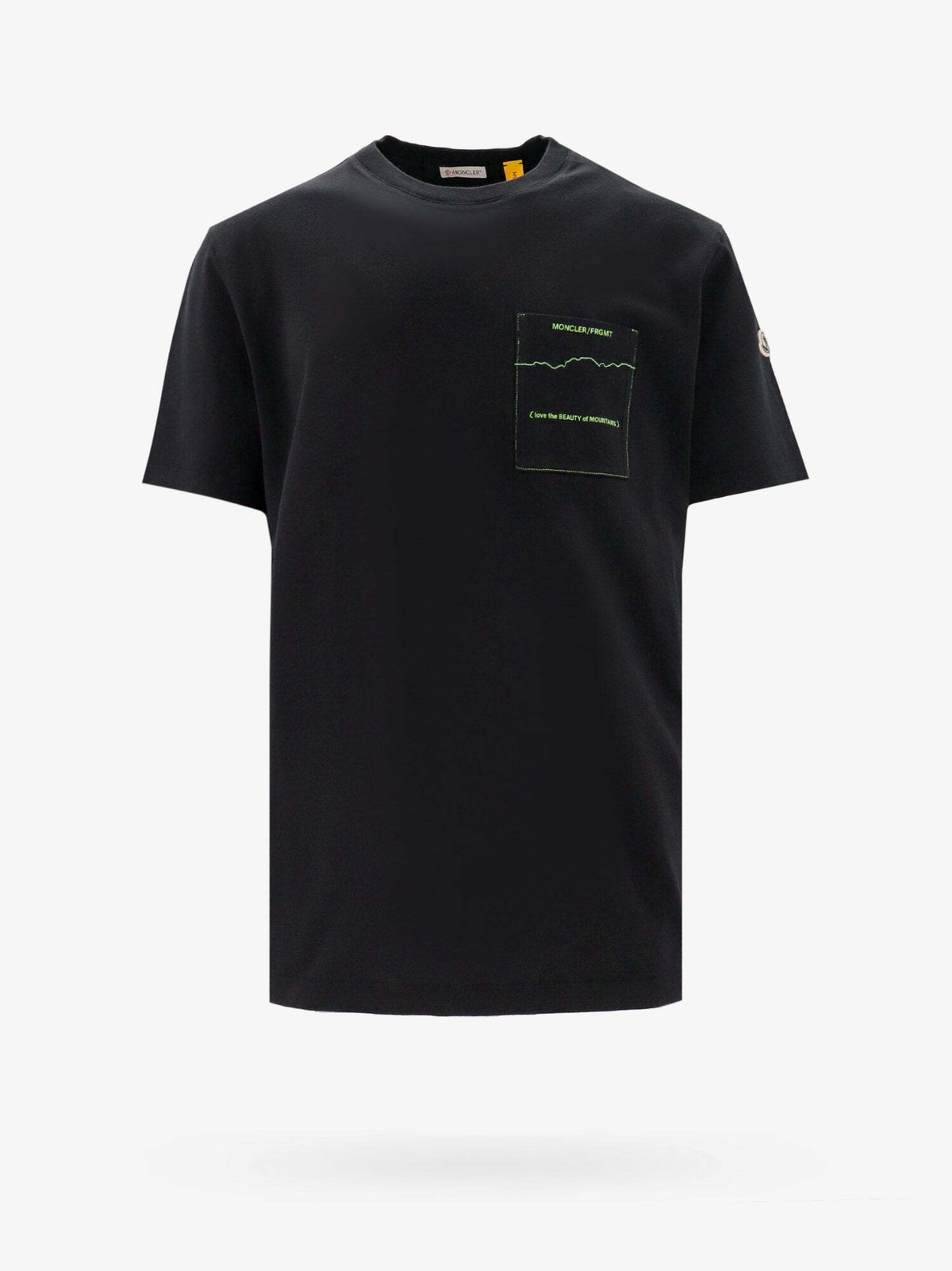 Moncler Genius T Shirt Black Mens Moncler Genius