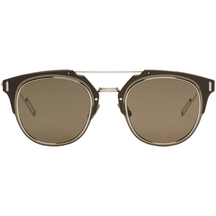 Photo: Dior Homme Black Composit 1.0 Sunglasses 
