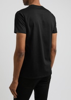 Sandbanks Logo Cotton T-shirt Black