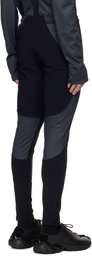 Acne Studios Black Logo Leggings