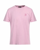 Dondup Mens T-shirt in Pink