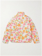 ERL Kids - Floral-Print Shell Down Jacket - Pink