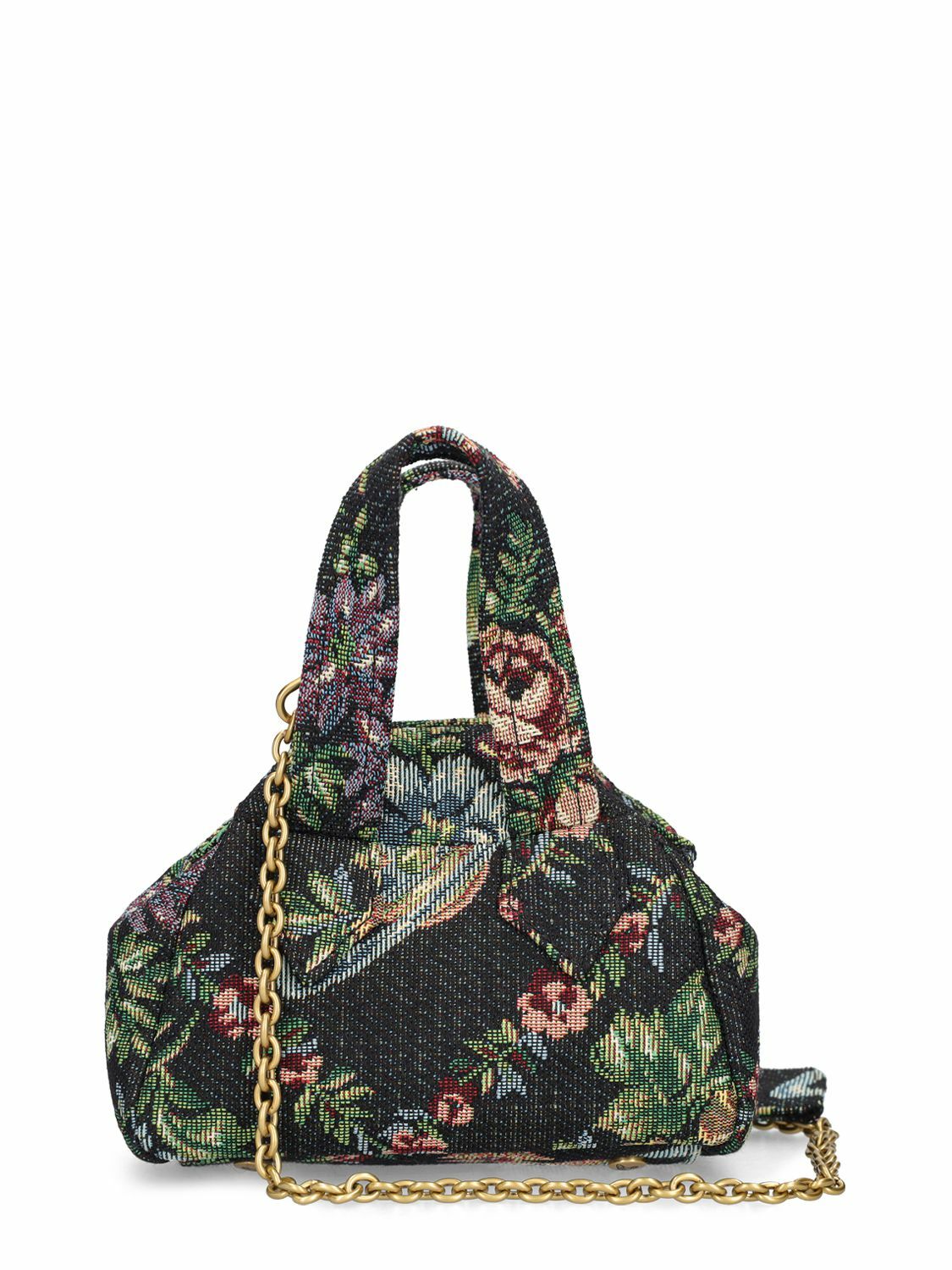 VIVIENNE WESTWOOD - Mini Archive Yasmine Canvas Bag Vivienne Westwood