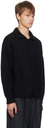 LE17SEPTEMBRE Black Spread Collar Cardigan