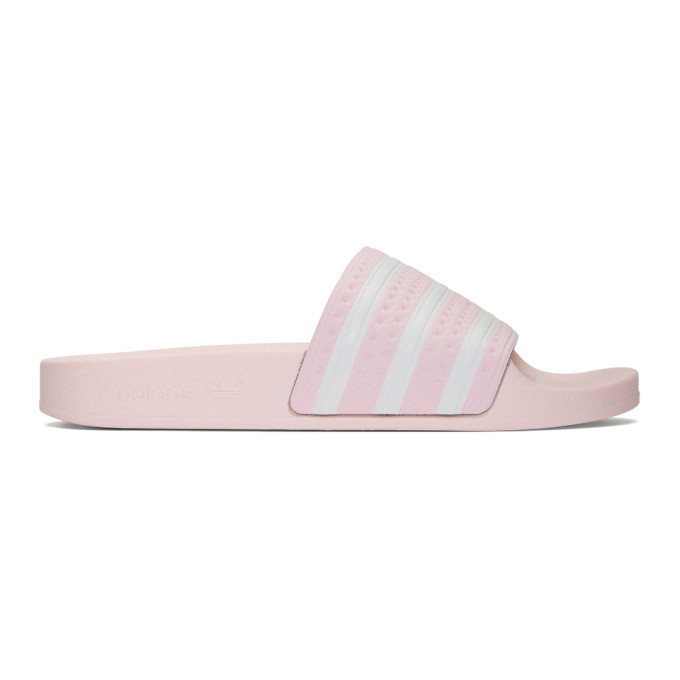 Photo: adidas Originals Pink Adilette Slides