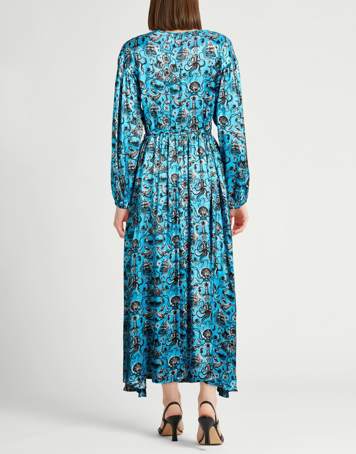 Jucca Womens Maxi dress Azure