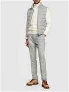 BRUNELLO CUCINELLI - Wool Flannel Sweatpants