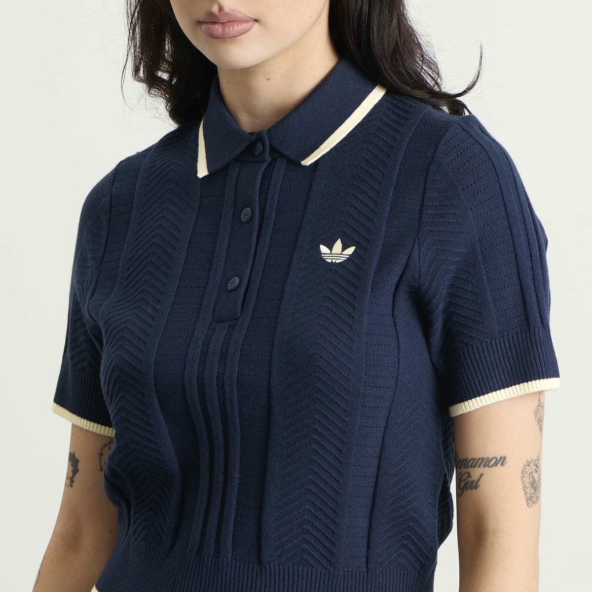 Adidas Women's Polo Shirt in Night Indigo