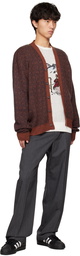 Palmes Brown Inter Cardigan