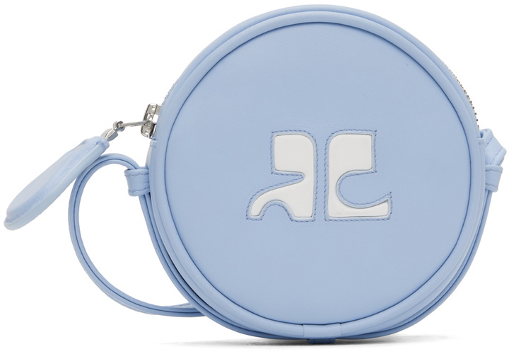 Photo: Courrèges Blue Small Reedition Circle Bag