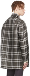 Cornerstone Brown Mulberry Silk Coat