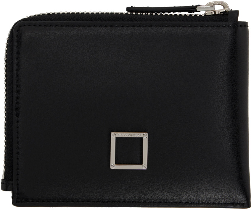 Wooyoungmi Black Embossed Wallet