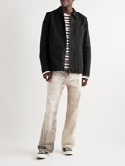 Nudie Jeans - Barney Organic Cotton-Twill Jacket - Black