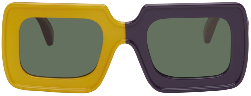The Animals Observatory Kids Multicolor Rectangular Sunglasses