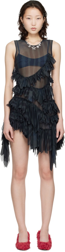 Photo: Collina Strada Black Nettle Minidress