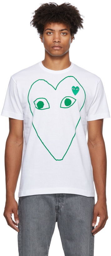 Photo: Comme des Garçons Play Big Heart T-Shirt