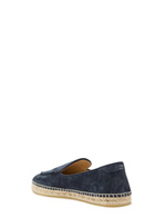 Jimmy Choo Shenton Suede Espadrille Loafers Navy