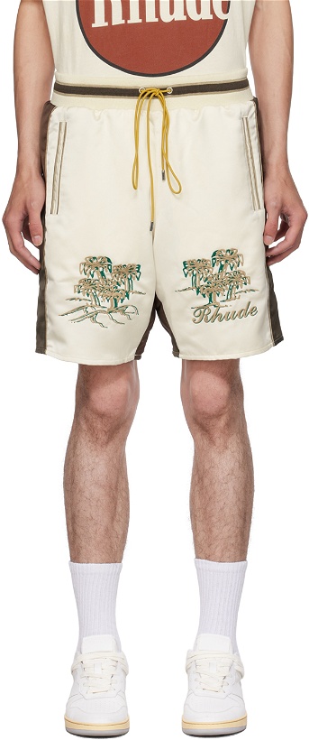 Photo: Rhude Off-White Souvenir Shorts