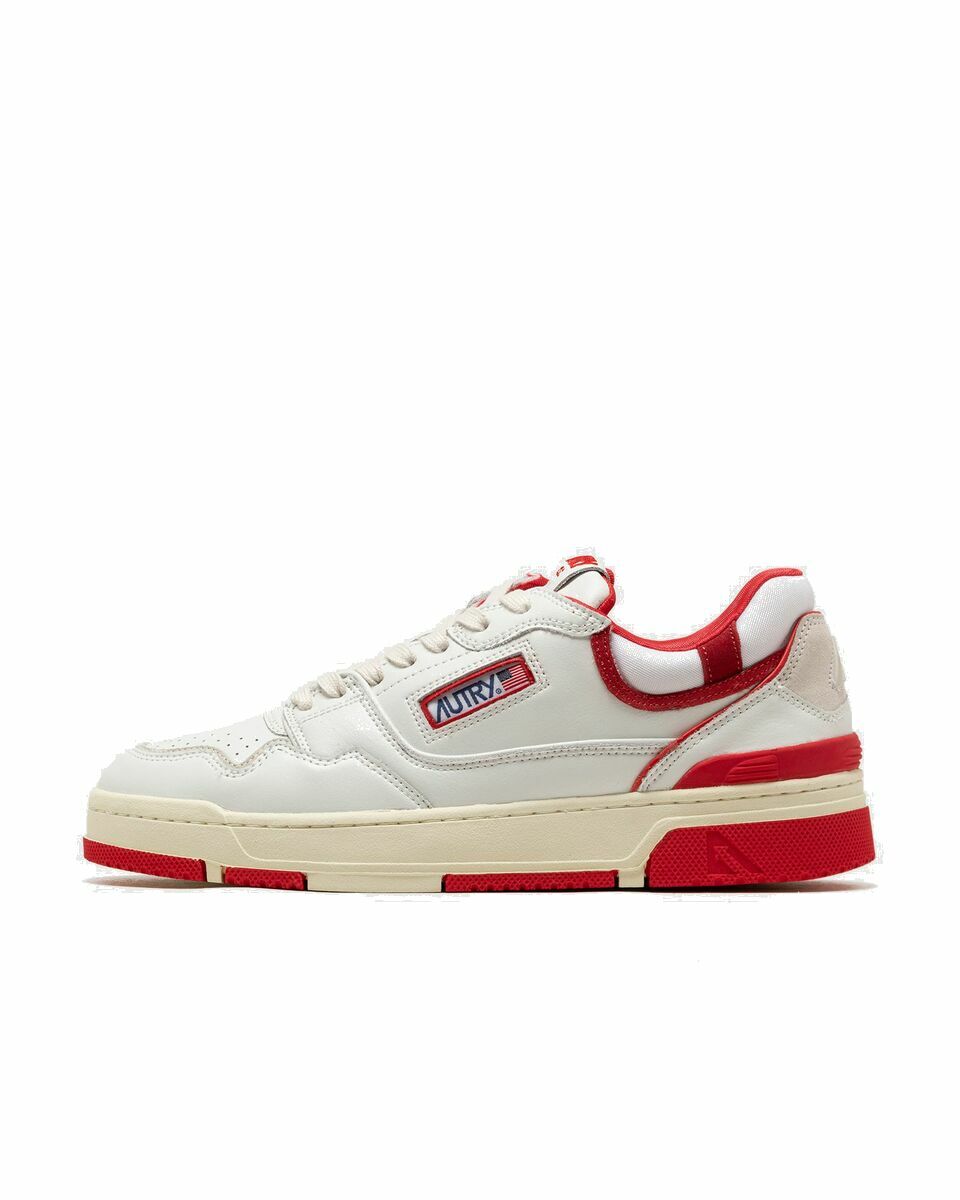 Photo: Autry Action Shoes Clc Low Red/White - Mens - Lowtop