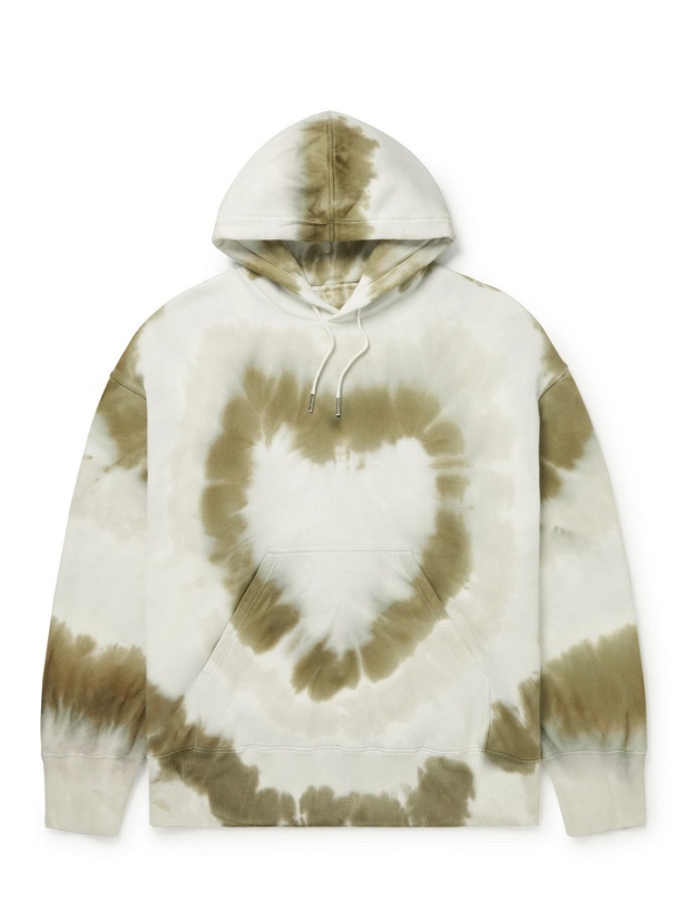 Photo: Givenchy - Oversized Tie-Dyed Cotton-Jersey Hoodie - Multi
