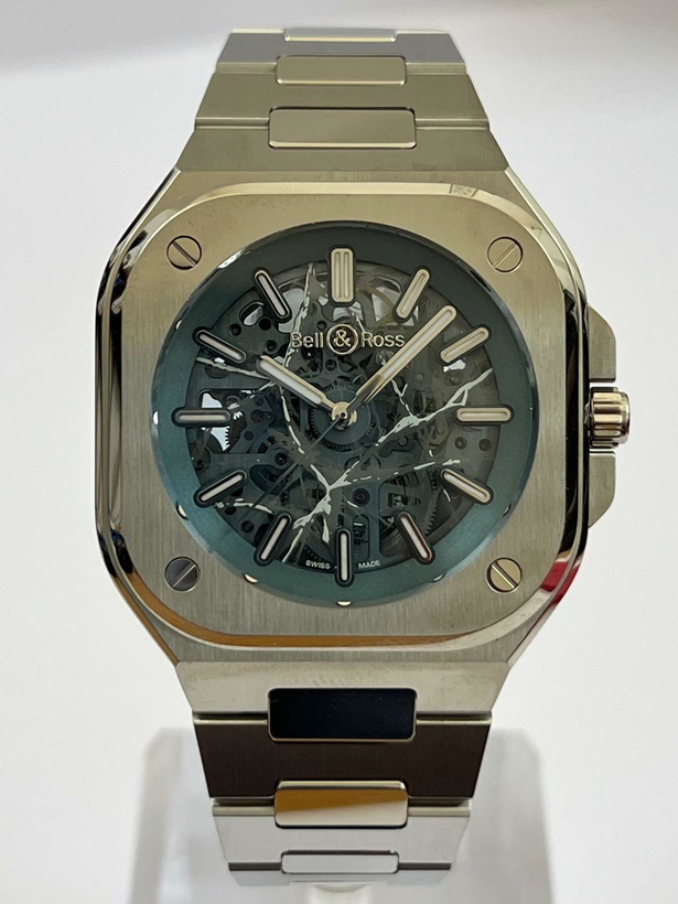 Photo: Bell and Ross Br-05 Automatic Blue Dial Mens Watch BR05A-AB-SKST/SST