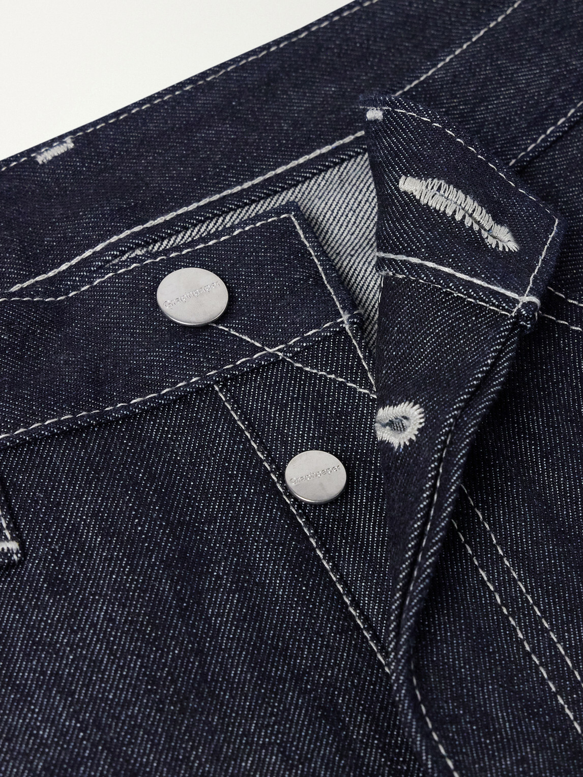 Graphpaper - Selvage Straight-Leg Jeans - Blue