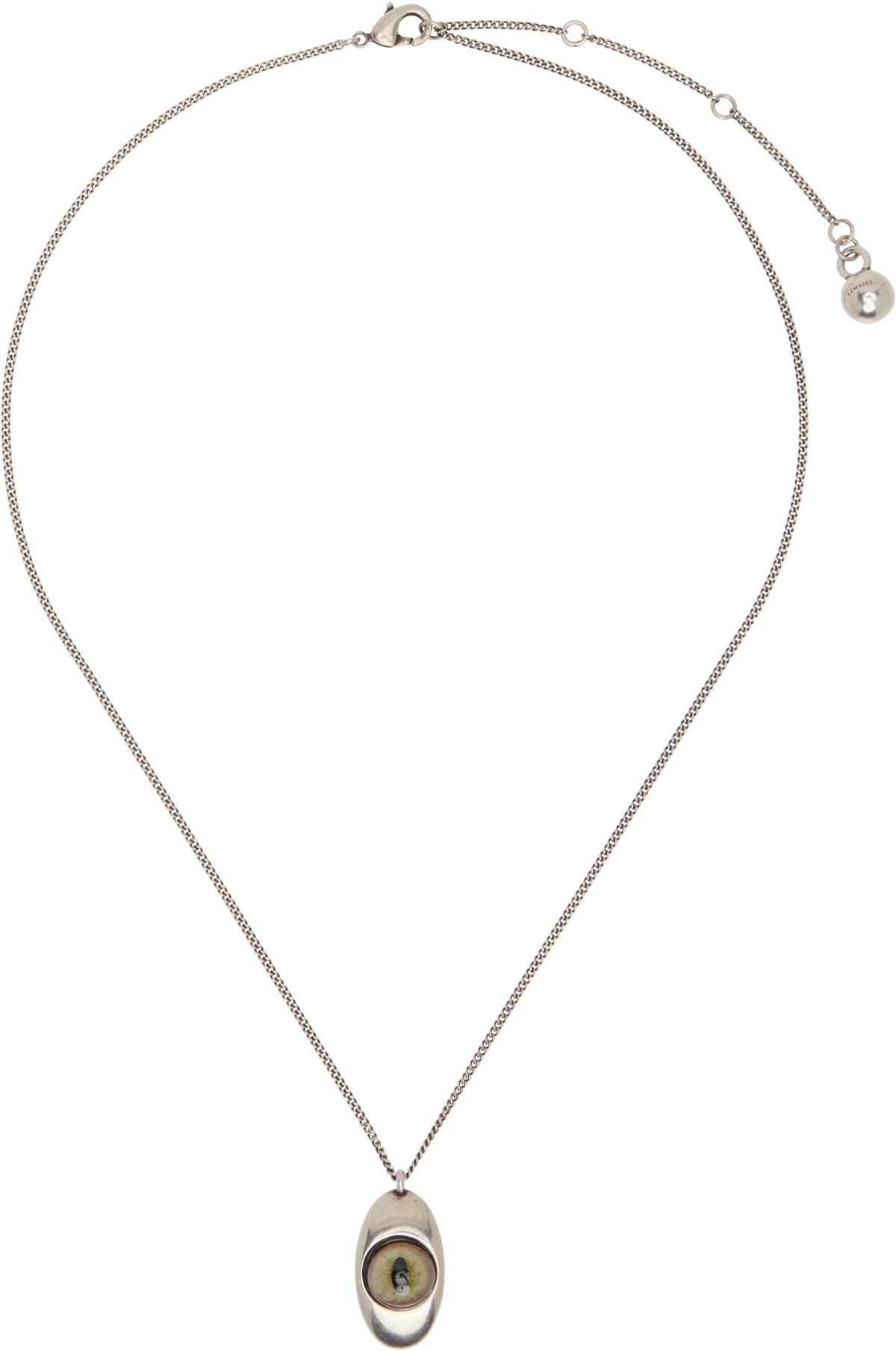 LEMAIRE Silver Maglite Chain Necklace Lemaire